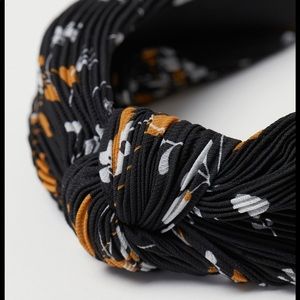 H&M Black Tie Headband